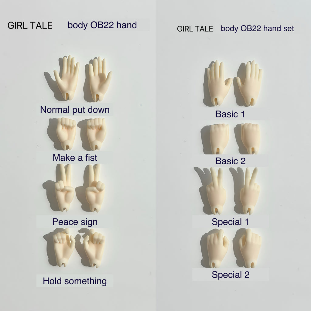 OB22 1/6 BJD doll body pre-order