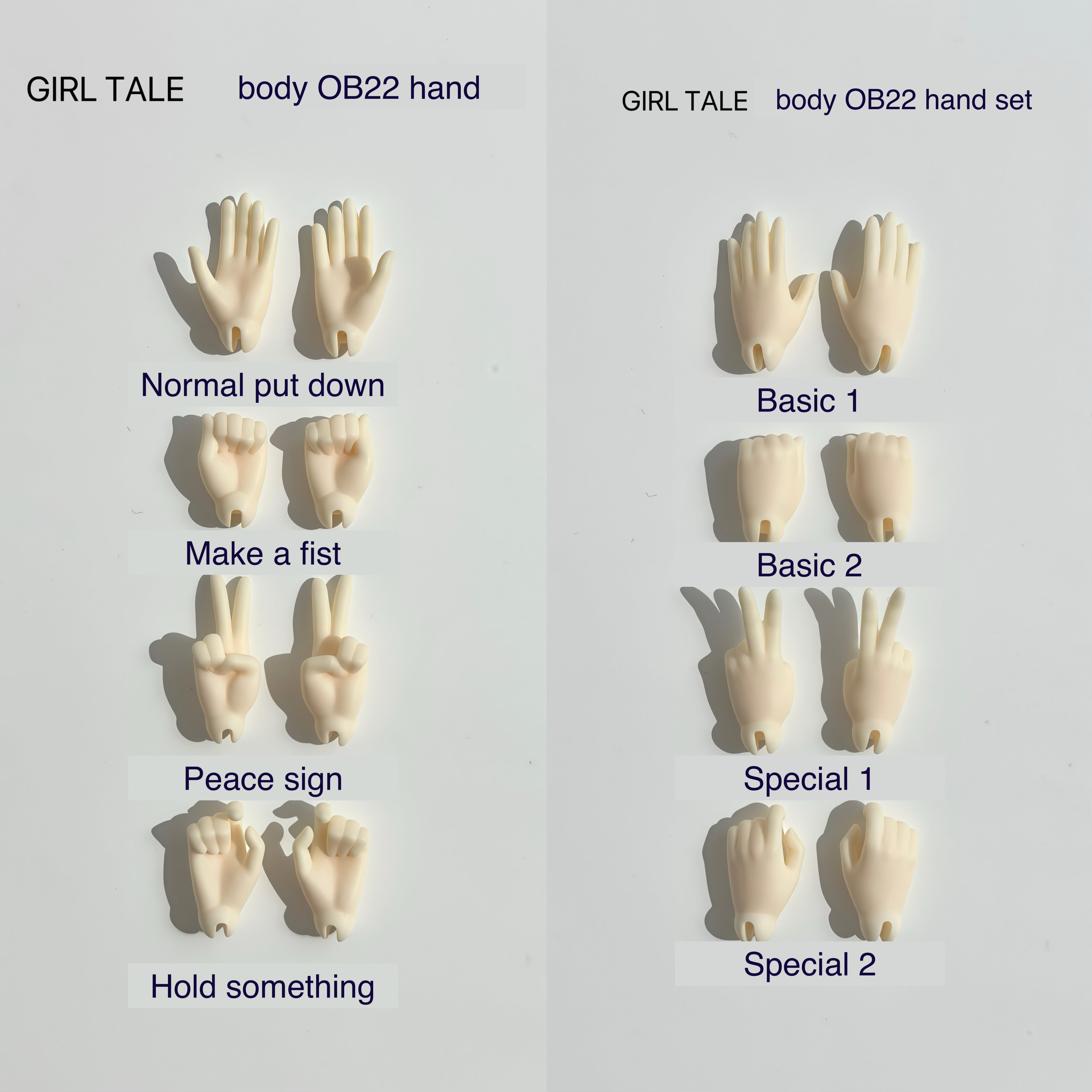 OB22 1/6 BJD doll body pre-order