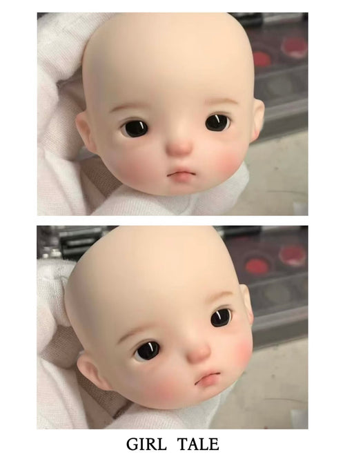 1/6 BJD nude head and face up pre-order